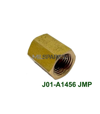 Pipe adapt, flex to metal
